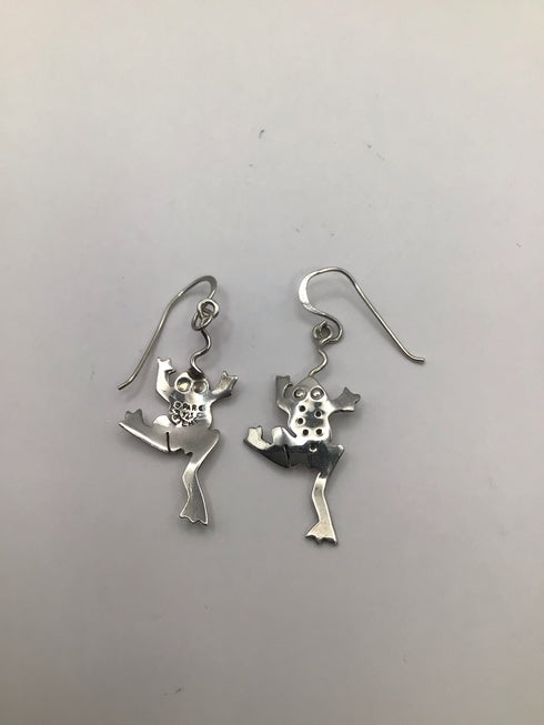 Far Fetched Vintage Frog Earrings